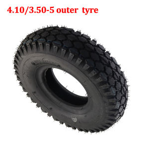 Warehouse Trolley Tire 4.10/3.50-5 Tyre for Old age Walker 3.50-5  Three Way Car Wheelchair Inner Tube and Outer