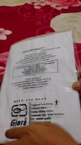 Kemeja putih polos pria reguler lengan pendek baju basic kerja katun