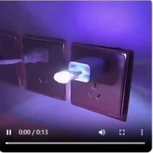 [ READY STOCK ] Smart Voice Control Mini USB LED Light 7 Colorfull Change No Internet Connection智能语音小夜灯