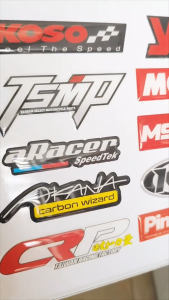 Pinch Customized Sticker A4 (EMBOSSED VERSION) - Pre Order