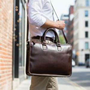 Kesker | Retro Business Leather Document Bag