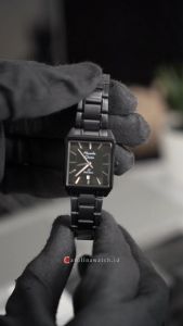 Jam Tangan Wanita Alexandre Christie Primo AC 1038 LDBIPDG Black Dial Black Stainless Steel Strap