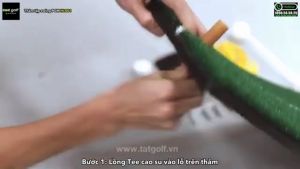 พรมซ้อมวงสวิงกอล์ฟ GREEN POWER 3 in 1 รุ่น GSM-01 GOLF SWING MAT(HP302)