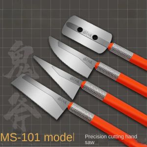 MS101 Tools Model Precision Cutting Knife Tools Mini Hand Saw 3 Styles Blades for Model Gundam Figure Toy Military Model Detail Hobby DIY