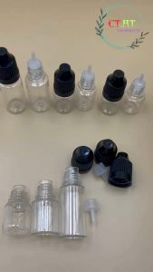 Combo 5 Lọ Chiết Nhựa 3ml 5ml 10ml Dùng Chiết mực xăm Tinh dầu Nước hoa - Chai Chiết Nhựa / Cotamhathanh_DCPX