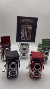 Samurai LK-019 Vintage Mini Digital Camera Retro Twin Lens Compact USB-C Rechargeable