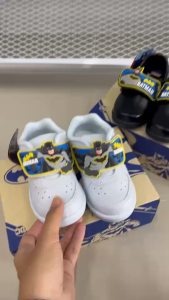 I รองเท้านักเรียน รองเท้านักเรียนชาย รองเท้านักเรียนผ้าใบและหนังดำ รหัส 41N20และ41A20 Size 25-35 ราคาป้าย 315.- บาท