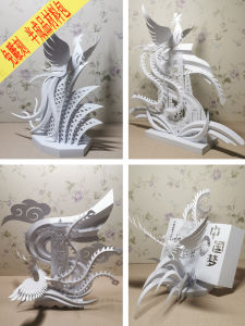 Bộ Đồ Chơi Mô Hình Động Vật Phong Cách Sinh Học Tự Làm Giấy Nghệ Thuật Hình Thành Không Gian Cho Trẻ Em Từ 3 Tuổi Trở Lên