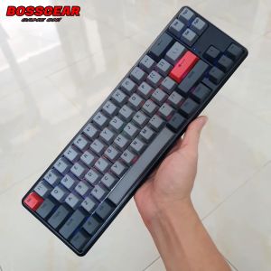 Bàn phím cơ không dây E-DRA EK368W V2 3 Mode LED RGB keycap PBT Cherry profile