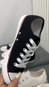 J  รองเท้าผ้าใบ ผ้าใบโกซิตี้ GC 015 ดาวเรืองแสงตอนกลางคืน สี ดำ กรม ครีม  Size 37-45