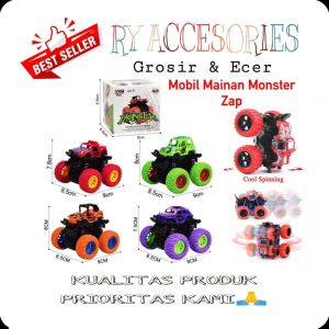 RY - Mainan anak mainan mobil mobilan monster Zap mobile zip off road 4 drive inertial Mobil monster bigfoot