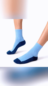 #XGMY # Mens Sports Socks Cotton Thick Middle Top Socks Korean Black and White Version Womens Summer Black and White Breathable Short Socks Suitable for All Seasons