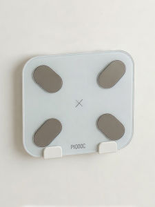 ชั้นวางเครื่องวัดน้ำหนักแบบติดผนัง อุปกรณ์เสริมสำหรับเครื่องวัดน้ำหนักและเครื่องวัดไขมันในร่างกาย ชั้นวางของอเนกประสงค์แบบติดผนัง ติดผนังสไตล์ญี่ปุ่น