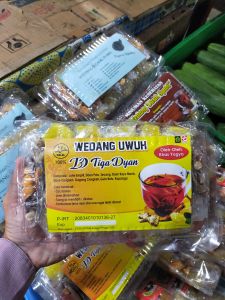 Wedang uwuh Tiga Dyan - minuman tradisional - minuman penghangat - oleh-oleh Jogja