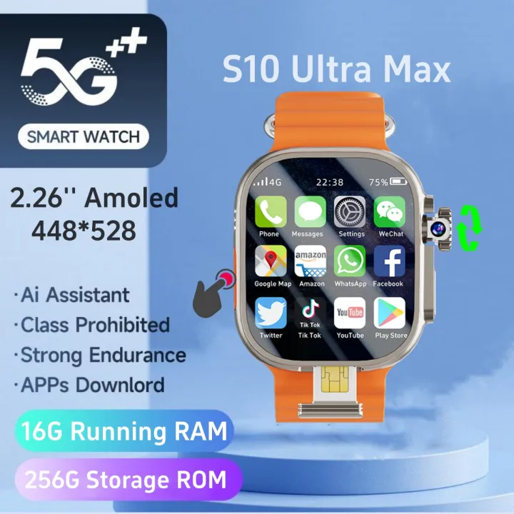 GoldenSpike S10 Ultra Max Smartwatch 5G Android Smart Watch With