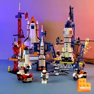 Lắp ráp Lego Tàu Vũ Trụ Trạm Vệ Tinh