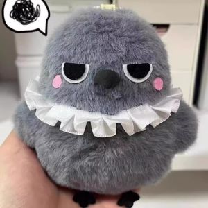Love and Deep Space Sylus Grumpy Crow Plush Game Peripheral Stuffed Animals Backpack Keychain Pendant Decor Girls Birthday Gifts