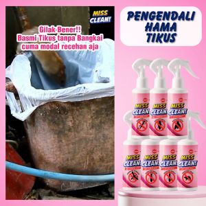 Miss Clean Racun Pembasmi Kecoa Cicak Tokek Tikus Semut Nyamuk Rayap & Serangga Ampuh