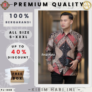 Baju Batik Pria Batik Pria Kemeja Batik Pria Batik Pria Premium Batik Pria Lengan Panjang Kemeja Batik Pria Lengan Panjang Batik Cowok Batik Laki-laki Kemeja Batik Pria Kemeja Batik Laki-laki Batik Pria 2022 Kemeja Batik 2022Batik Aluna PJ-008