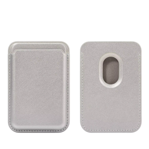 2026 New Leather Card Wallet Phone Magsafe Magnetic Credit Card Holder Bag Case Macsafe Wallet Card Phone Cover Bag Accessories
