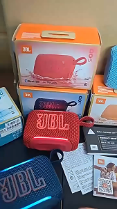 JBL GO4 Portable Wireless Bluetooth Speaker Gift Waterproof High Sound Quality Serial Technology Small Speaker Long Battery Life