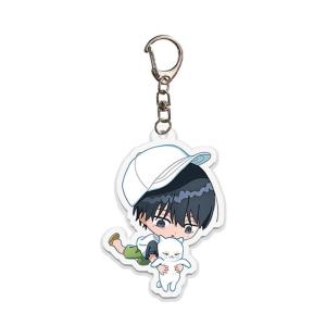 High-end Anime The Summer Hikaru Died Yoshiki Tsujinaka Cosplay COSTUME Acrylic Key Chains Keyring Keychain Prop Xmas Gift