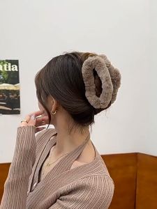 Jepit Rambut Model Aestetik Bulu Awan Jepitan Salon Fashion Daily Kpop Style Bahan Halus