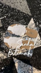 FATIMAH 3LOOK Sandal Wanita Dewasa Slip On Flat