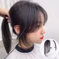 Mái Bay TÓC THẬT Tóc Mái Dài 2 Bên Mái Layer Phong Cách Hàn Quốc. 