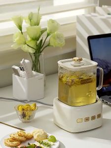 Electric Kettle 800ML Health Pot Water Heating Bottle Portable Smart Kettle Glass Kettle Coffee Drinking Tea Maker