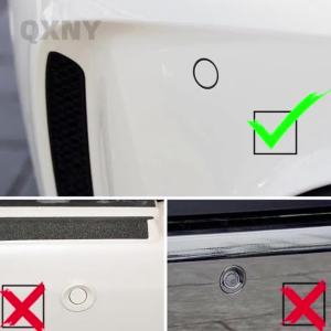 Bow Style Original Flat Sensors Parking Sensor Vehicle Parktronic Sensors for Monitor Reverse System Black Silver White