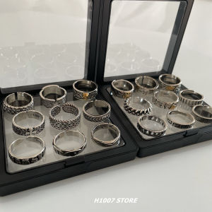 Hip Hop Retro Vintage Open-End Adjustable Ring: A Stylish Men's Accessory