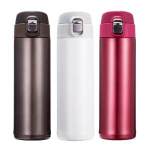 Portable Thermal Travel Cup Stainless Steel Bounce Lid