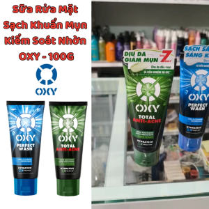 Kem Rửa Mặt Oxy Sạch Khuẩn Mụn Kiểm Soát Nhờn 100gsản phẩm giúp làm sạch sâu da mặt hiệu quả