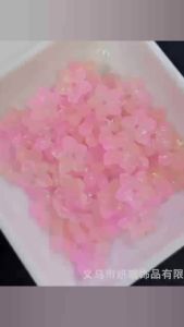DIY hoa 5 cánh nhọn bằng acrylic nhiều màu 12mm phụ kiện trang sức thủ công tự làm