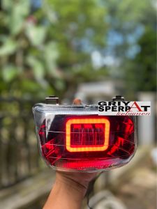 LAMPU DEPAN DAYMAKER LED SUPRA X LAMA
