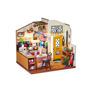 Robotime Rolife Cozy Kitchen DIY Miniature House Kit: A Gift for Children
