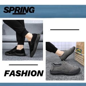 LHShoess ฮอตฮิต รองเท้าผ้าใบผู้ชายราคาถูก ทรงสลิปออนไม่มีเชือกสวมใส่ง่ายสีโทนสุภาพใส่แมทช์กับอะไรก็ดูดี บอกคำเดียวว่ามันเริ่ดหนุ่มๆห้ามพลาดกันนะช้าอดหมดน๊าา