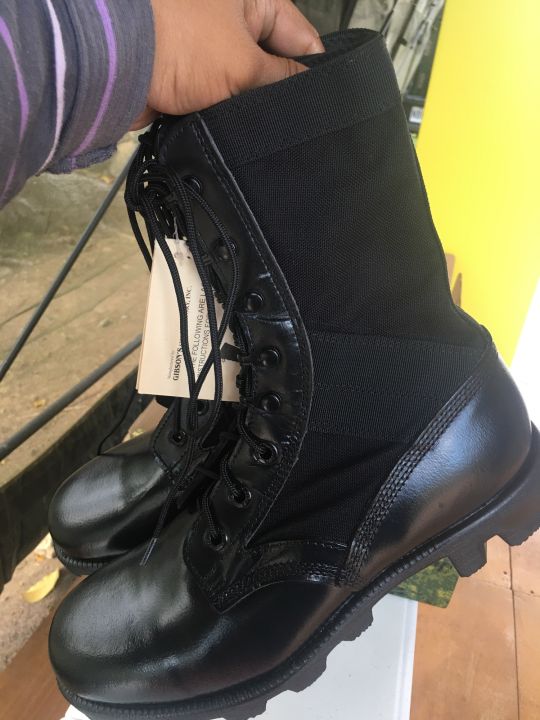 Black Combat boots Class A Gibson Lazada PH