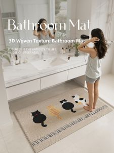XIANSU | Water Absorbing Anti-slip Bathroom Mat