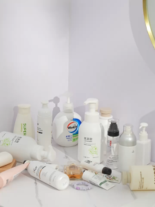 SyokSyok ECOCO Suction Cup Bathroom Corner Shelf Triangular Rack Wall-mounted Bathroom Corner Storage Box