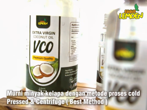 Extra Virgin Coconut Oil 100ML - 250ml - 500ml & PAKET 500ml X 2 PCS Minyak Kelapa Murni VCO Organik Premium By LEMOEN JAKARTA TIMUR