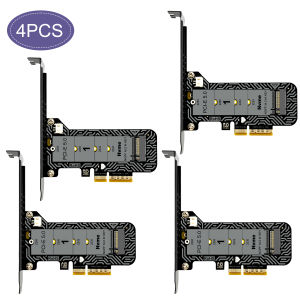 T.F.SKYWINDINTL(TFSKYWINDINTL) | PCI-E to M.2 NVME Expansion Card 128Gbps PCI-E 5.0 4X to M.2 NGFF M-Key 2230-2280 M2 NVME SSD Converter Adapter Card