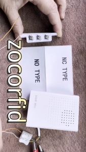 NC And NO two kinds type Wired Metal Roller Shutter Door Magnetic Contact Switch Alarm Door Sensor for Home Alarm System