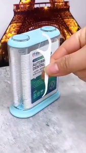 TaffOmicron Dental Floss Benang Gigi Pembersih Plak 100 PCS - TF-100