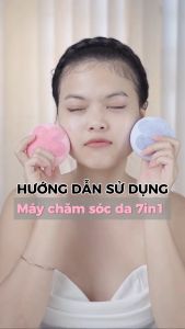 Máy Chăm Sóc Da Đa Năng EMMIÉ GLOWMASTER 7in1 BEAUTY DEVICE Rửa Mặt Sạch Sâu Nâng Cơ Trẻ Hóa Làn Da - Hàng Chính Hãng