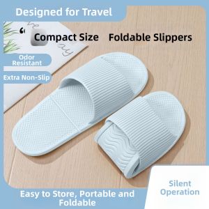 TEKANAI | Silent Lightweight Folding Four-Season EVA Slippers