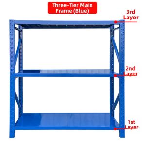 Heavy-duty Multi-level Steel Storage Rack