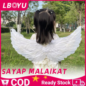 Sayap Malaikat Angel Besar Kostum Halloween Party / Sayap Bulu Cupid / Sayap Wing besar/Sayap Angel Wings
