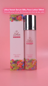 Nước cân bằng phục hồi da tổn thương kích thích tế bào mầm - Lilica Sweet Serum Silky Face Lotion 130ml